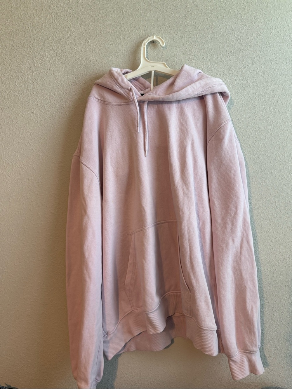 H&M Light Lavender Relaxed-Fit Hoodie